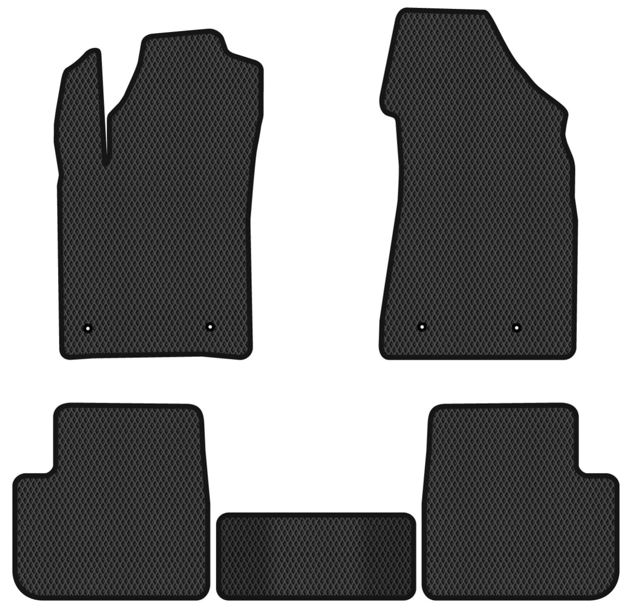 EVA коврики в салон авто EVAtech для Bravo (Type 198) Fiat 2007-2014 2 поколение Htb EU FT22216CV5RBB