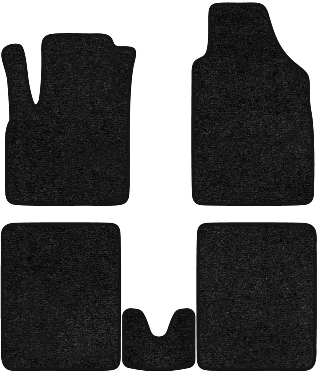 Коврики ворсовые в салон авто EVAtech Standard для Fiat Panda (169) 2003-2012 2 поколение Htb EU черный кант FT22612CV5VEB