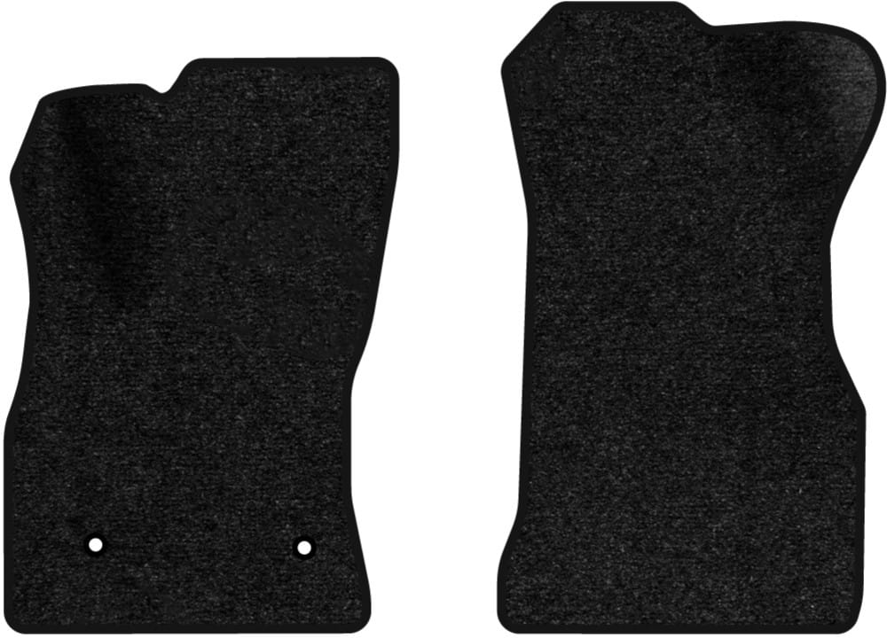 Килимки ворсові в салон авто EVAtech Standard для Fiat Doblo (263) AT 2010-2014 2 покоління Minivan EU чорний кант FT34088AD2TL2VEB