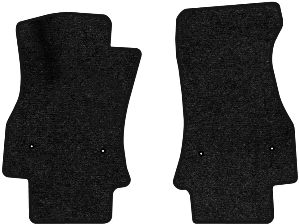 Килимки ворсові в салон авто EVAtech Standard для Fiat 500L 2012 1 покоління Minivan USA чорний кант FT44213AD2FL4VEB