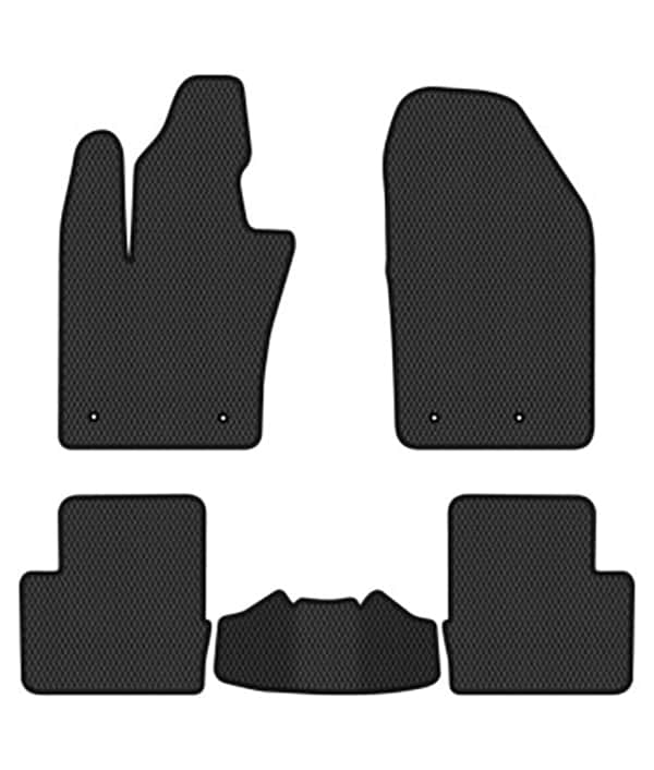 EVA коврики в салон авто EVAtech для 500X Fiat 2014 1 поколение SUV EU FT51246CV5FL4RBB