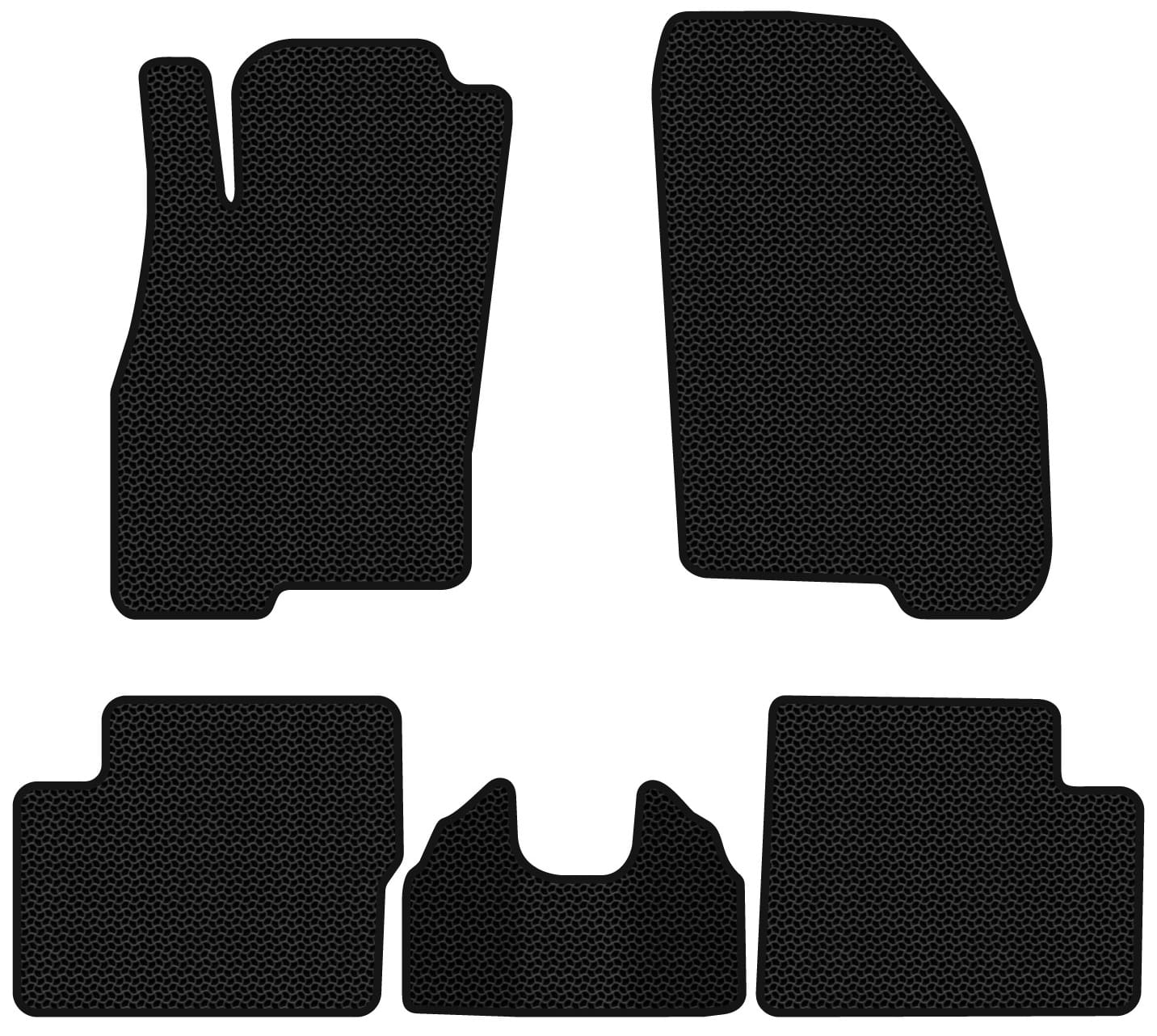 EVA коврики в салон авто EVAtech для Grande Punto (199) 3-doors Fiat 2005-2018 3 поколение Htb EU FT51404CV5KBB