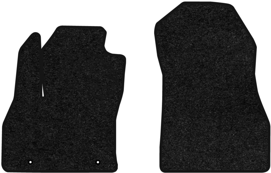 Килимки ворсові в салон авто EVAtech Standard для Fiat Fiorino Qubo 2008 3 покоління Minivan EU чорний кант FT53718A2FL2VEB