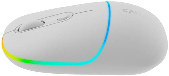 Фото - Миша бездротова Canyon MW-22 Dual Band RGB Wireless Snow White (CNS-CMSW22SW)
