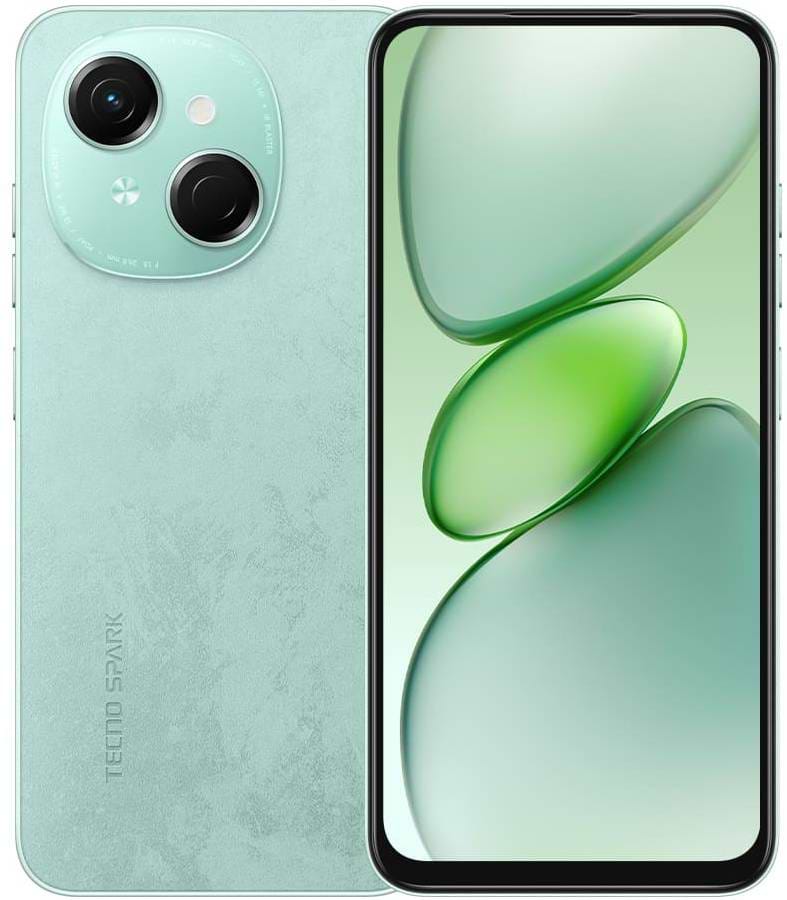 Смартфон Tecno Spark Go 1 3/128Gb Magic Skeen Green - Фото 1
