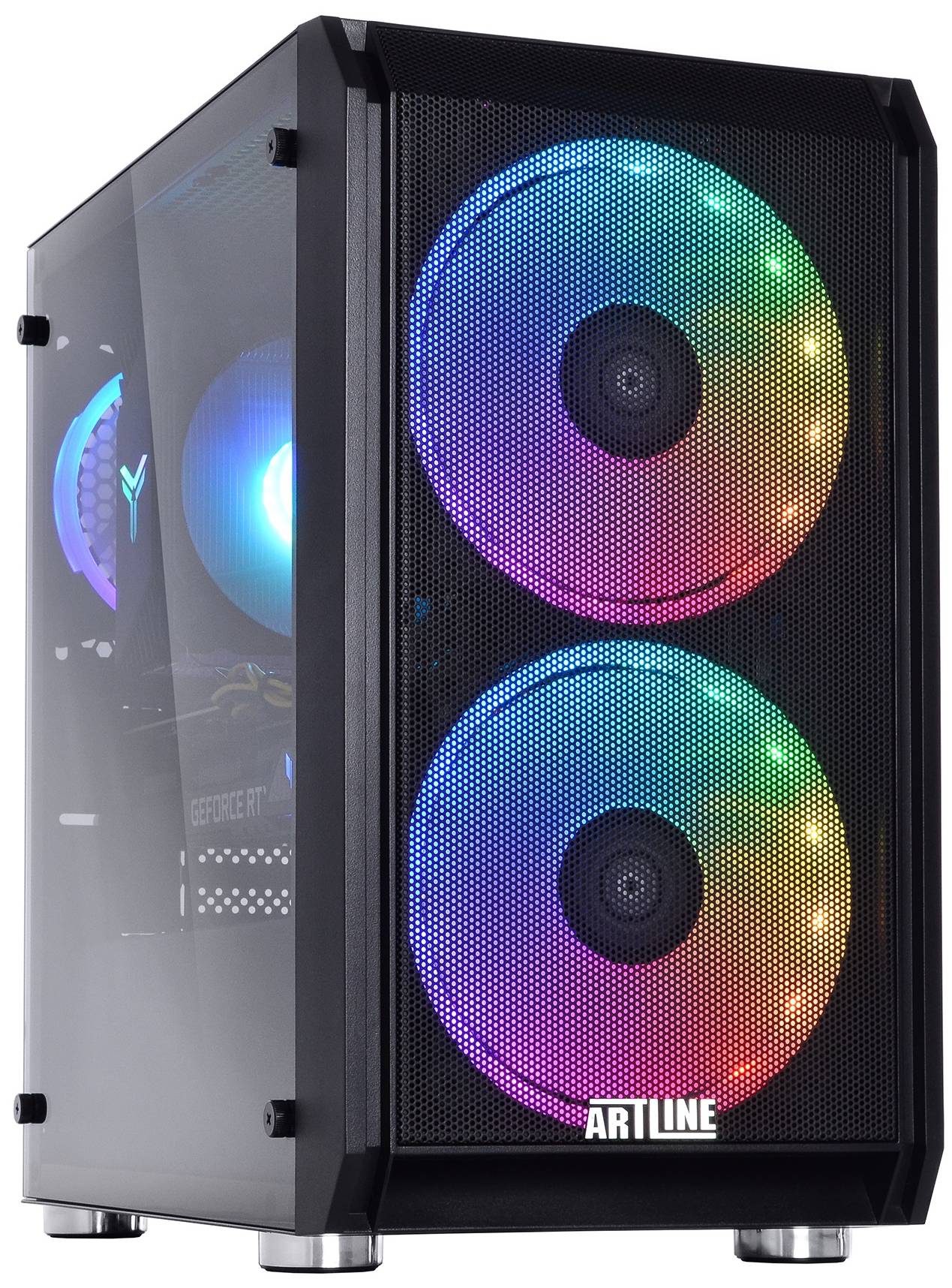 Системный блок QUBE QB i5 14400F RTX 3050 6GB NM 3242Win (i514400FRTX30506GBNM3242Win) - Фото 1