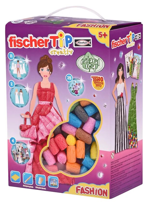 Фото - Конструктор з природних матеріалів Fischertechnik TIP Fashion Box L (FTP-520391)