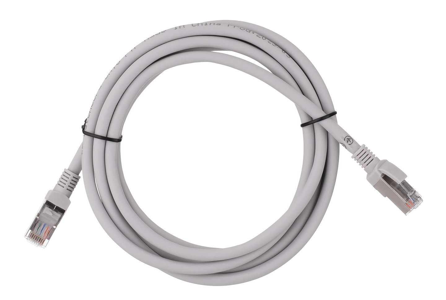 Кабель патч-корд 2E САТ 6 FTP 3m Gray (2E-PC6CU-FTP3LSZH-GRY)