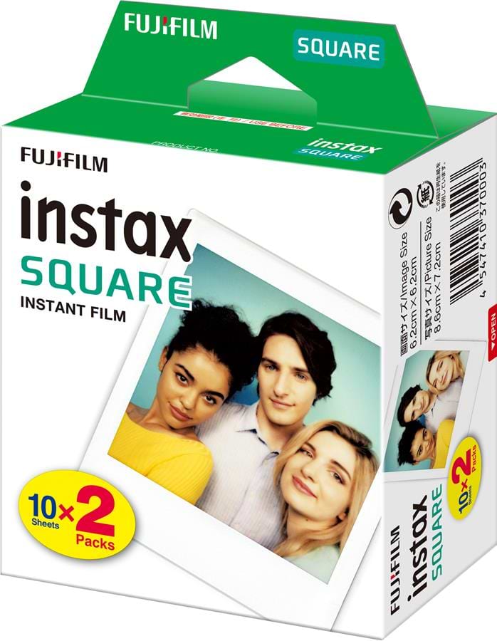 Фотоплёнка Fujifilm Colorfilm INSTAX Square 2х10 шт. (16576520)