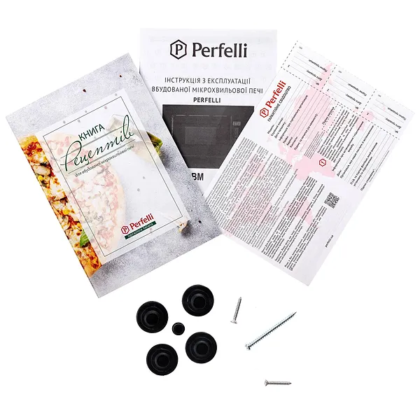 Фото - Мікрохвильова піч (НВЧ) вбудована Perfelli BM 205 GLB