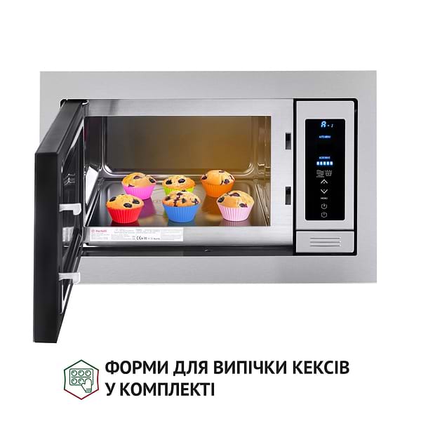 Фото - Мікрохвильова піч (НВЧ) вбудовувана Perfelli BM 255 BIX