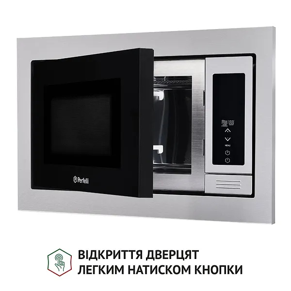 Фото - Мікрохвильова піч (НВЧ) вбудовувана Perfelli BM 255 BIX