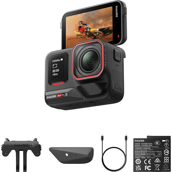 Фото - Екшн-камера Insta360 Ace Pro 2 Standard 8K (CINSBBGA)