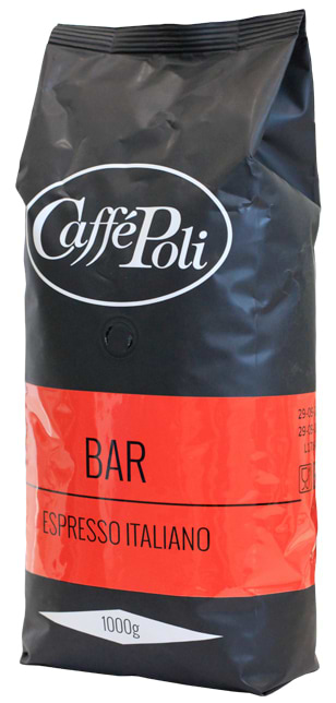 Кофе в зернах Caffe Poli Bar 1кг