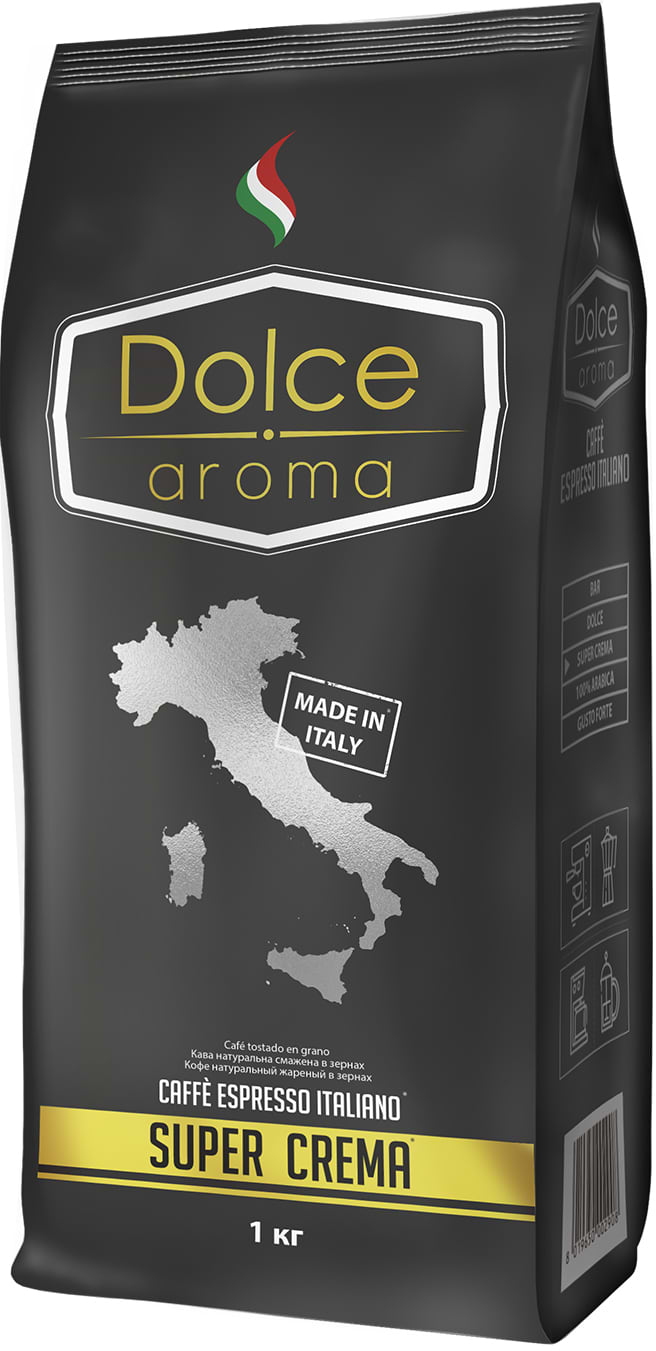 Кофе в зернах Dolce Aroma Super Crema - Фото 1
