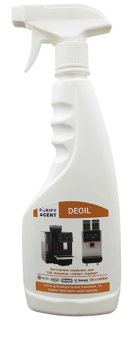 Засіб для видалення масляного нальоту Purify Agent DeOil 0,5 л (4820093485388) - Фото 1