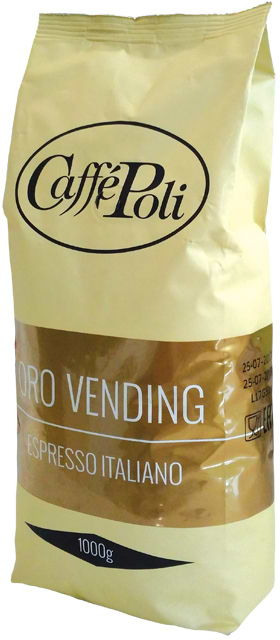 Кава в зернах Caffe Poli Oro Vending - Фото 1