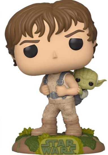 Коллекционная фигурка FUNKO POP! Bobble: Star Wars : Training Luke with Yoda 46768 (FUN2549468)
