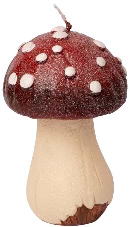 Свічка декоративна YES! Fun Гриб мухомор 12 см (974297)