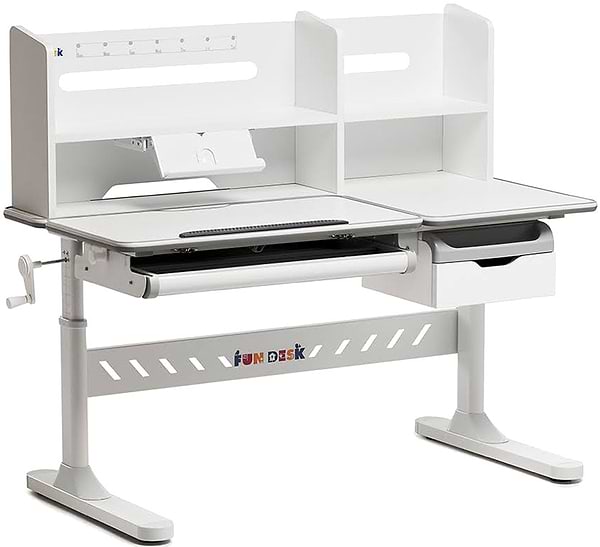 Фото - Парта шкільна FunDesk FIORE II GREY (1+1+1)