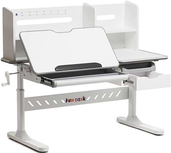 Фото - Парта шкільна FunDesk FIORE II GREY (1+1+1)