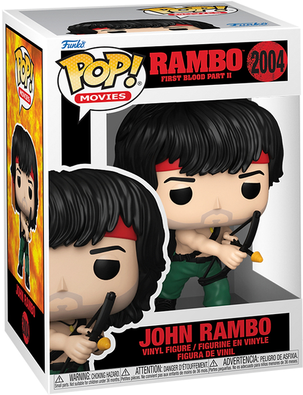 Фото - Коллекционная фигурка FUNKO POP! серии Рэмбо 2 - ДЖОН РЭМБО С ЛУКОМ (90362)