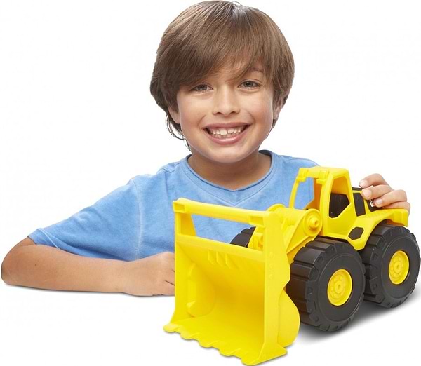 Фото - Наземная строительная техника Funrise Строительная бригада CAT Погрузчик, 25 см (82023F)