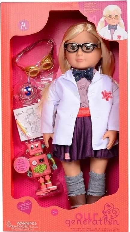 Фото - Лялька Our Generation Амелія винахідник 46 см (BD31120Z)