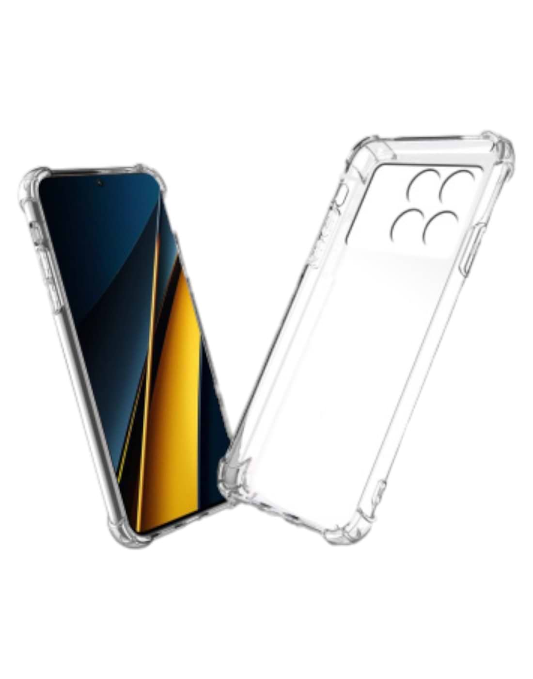 Чехол для смартфона BeCover Anti-Shock for Poco X6 Clear (710614) - Фото 1