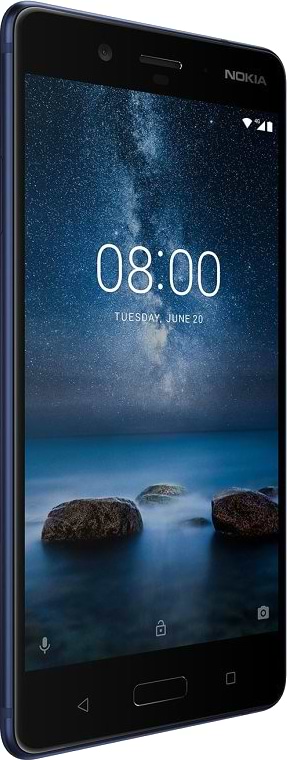Фото - Смартфон Nokia 8 Dual Sim Tempered Blue