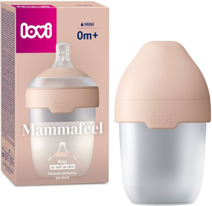 Купить Бутылочка для кормления Lovi Mammafeel 150 мл (21/595) - Фото 1 Бутылочка для кормления Lovi Mammafeel 150 мл (21/595) - Фото 1
