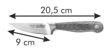 Фото - Нож кухонный tescoma 884810 Feelwood 9 см