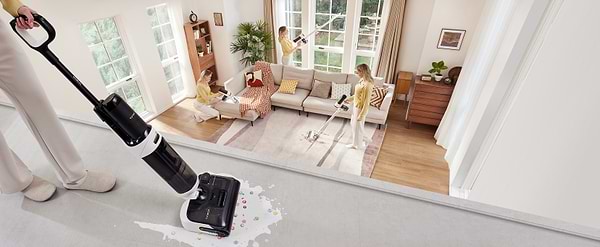 Фото - Пилосос ручний миючий Tineco Floor One Switch S6 Stretch Plus  (FW311000DE)