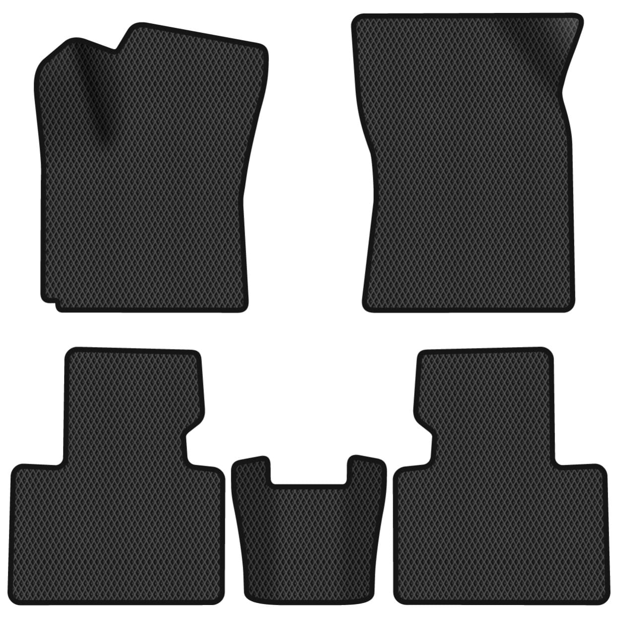 EVA коврики в салон авто EVAtech для Besturn X40 FAW 2017-2020 1 поколение SUV China FW43277CD5RBB