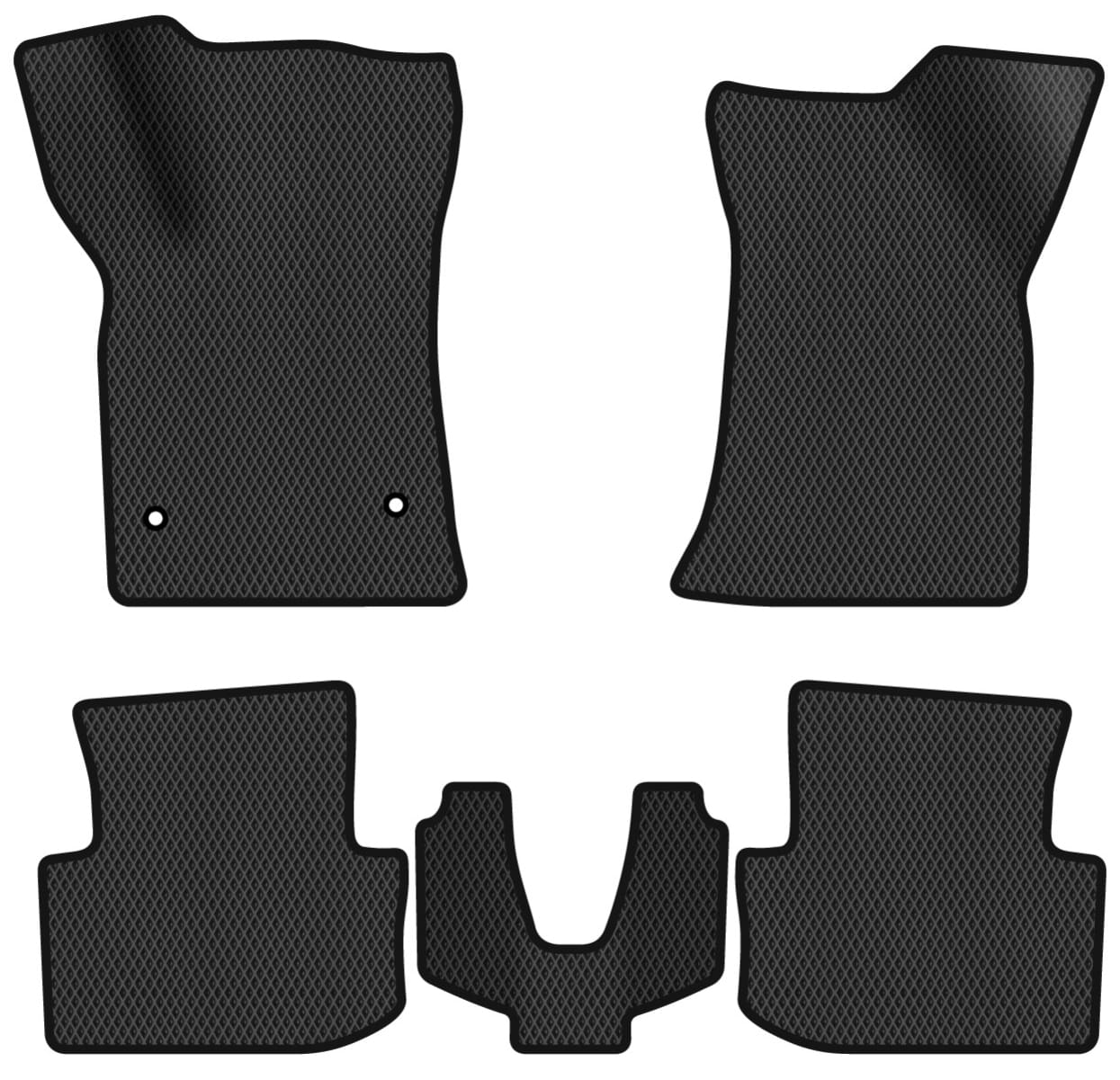 EVA коврики в салон авто EVAtech для Besturn B30 FAW 2015-2020 1 поколение Sedan China FW43904CD5AV2RBB