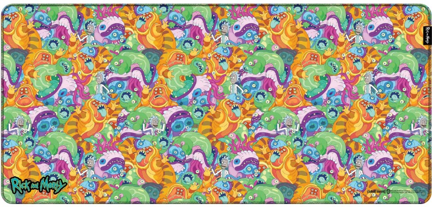 Коврик для мыши игровой Warner Bros. Rick and Morty Monster XL (FWBMPRIMOR24011XL) - Фото 1