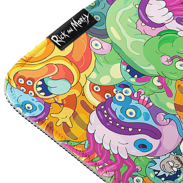 Фото - Килимок для миші  ігровий Warner Bros. Rick and Morty Monster XL (FWBMPRIMOR24011XL)