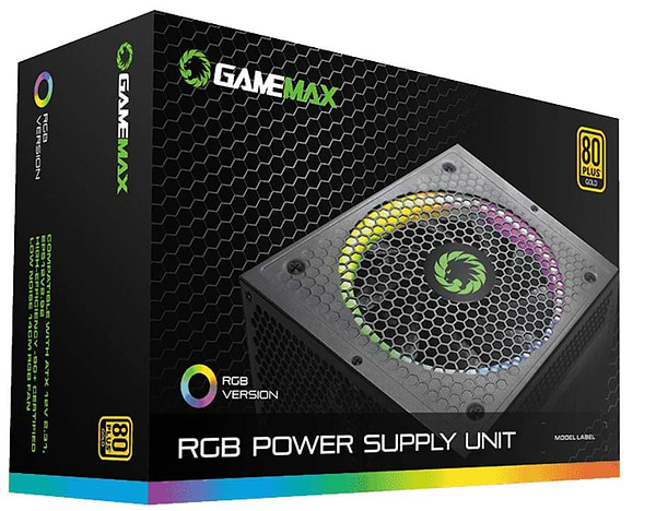 Фото - Блок живлення для ПК Gamemax ATX 850W 80 Gold (RGB850 PRO)