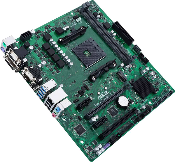 Фото - Материнская плата Asus PRO A520M-C II/CSM DDR4