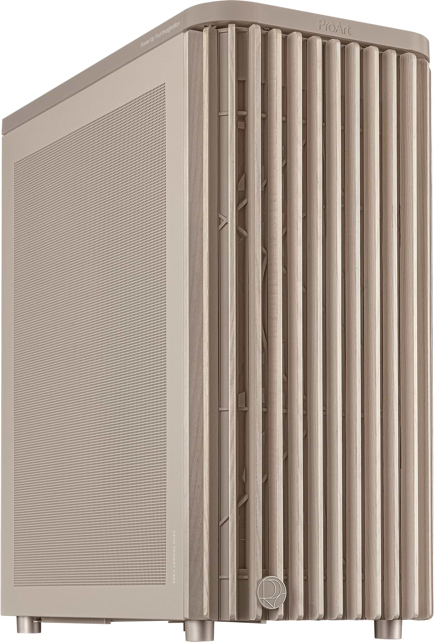 Корпус Asus ProArt PA401 Wood Edition - Mesh Beige (90DC00M7-B39000)