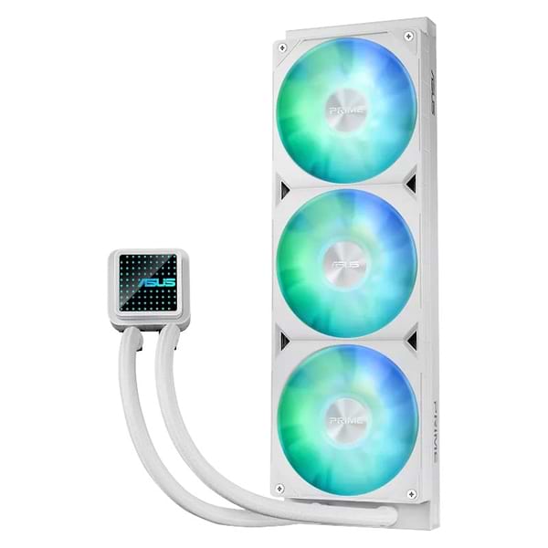 Фото - Водяна система охолодження Asus Prime LC 360 ARGB White (90RC0102-B0EAY0)