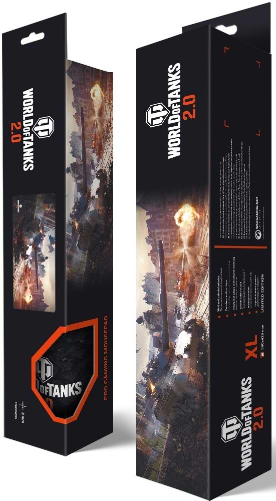 Фото - Коврик для мыши игровой Wargaming WORLD OF TANKS 2.0 XL (FWGMPWOT20LEO25XL)