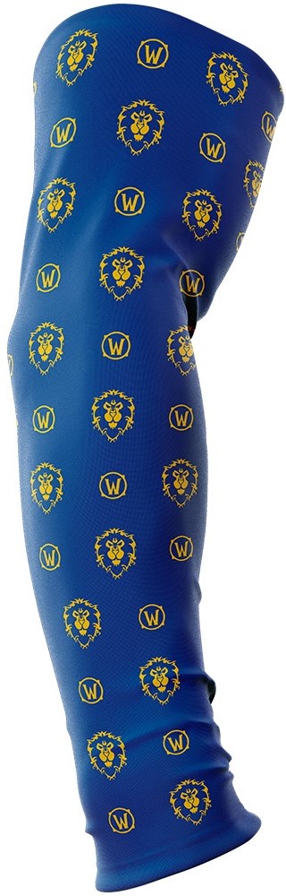 Геймерский рукав World of Warcraft IV Alliance бесшовный L Синий (FWOWSLEEVALLIBL0L) - Фото 1