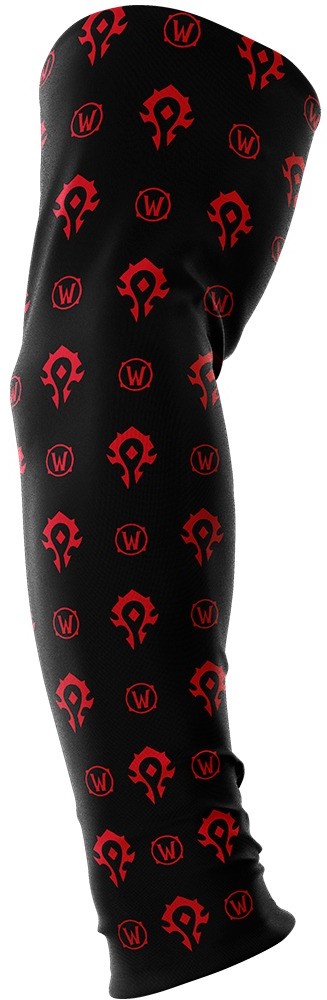 Геймерський рукав World of Warcraft IV Horde безшовний S Чорно-червоний (FWOWSLEEVHORDBR0S)