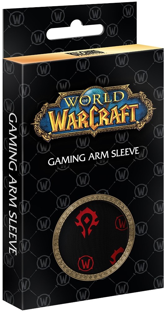 Фото - Геймерский рукав World of Warcraft IV Horde бесшовный S Черно-красный (FWOWSLEEVHORDBR0S)