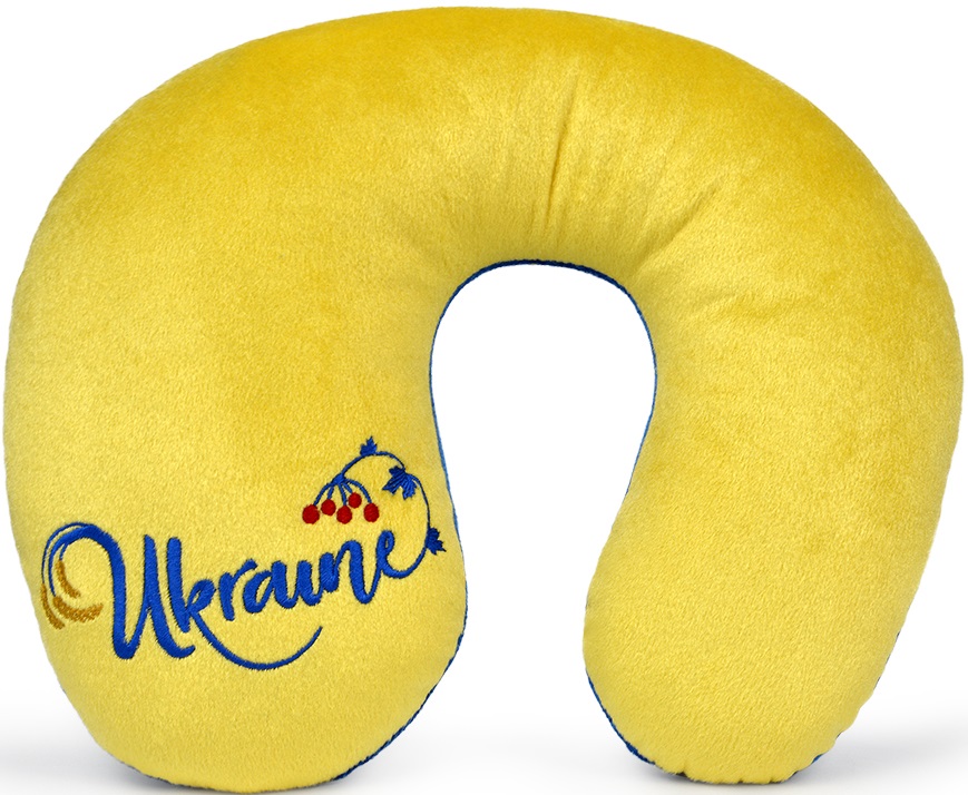 Подушка дорожня WP Merchandise Україна (FWPPILHDUKR22YB00)