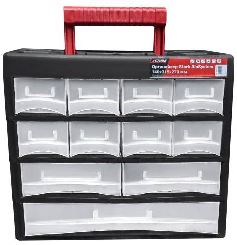 Купити Ящик для інструментів Stark BinSystem 140x315x270 мм (100006419) - Фото 1 Ящик для інструментів Stark BinSystem 140x315x270 мм (100006419) - Фото 1