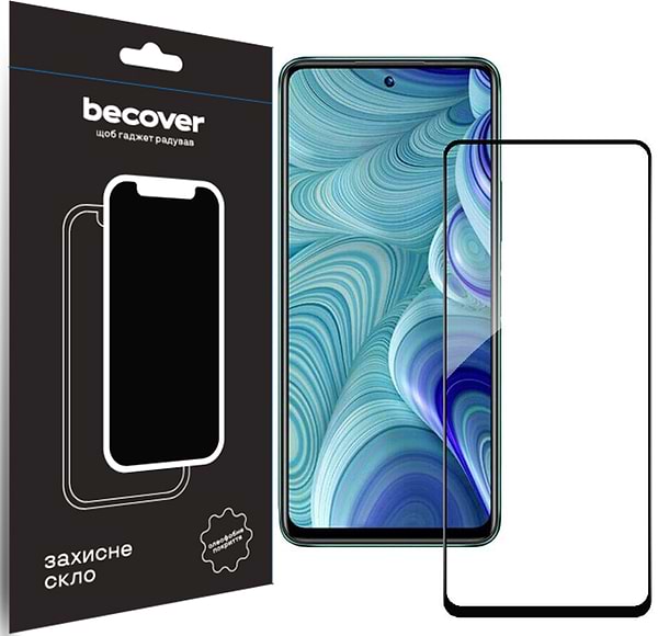 Фото - Захисне скло для смартфону BeCover Poco M6 Pro 4G Black (710632)
