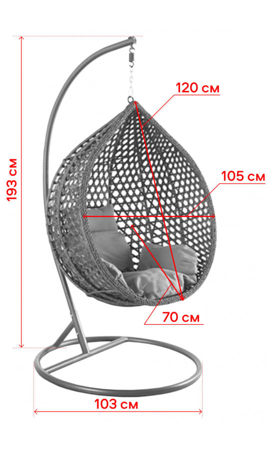 Фото - Кресло-кокон GT Racer G-1207 Brown