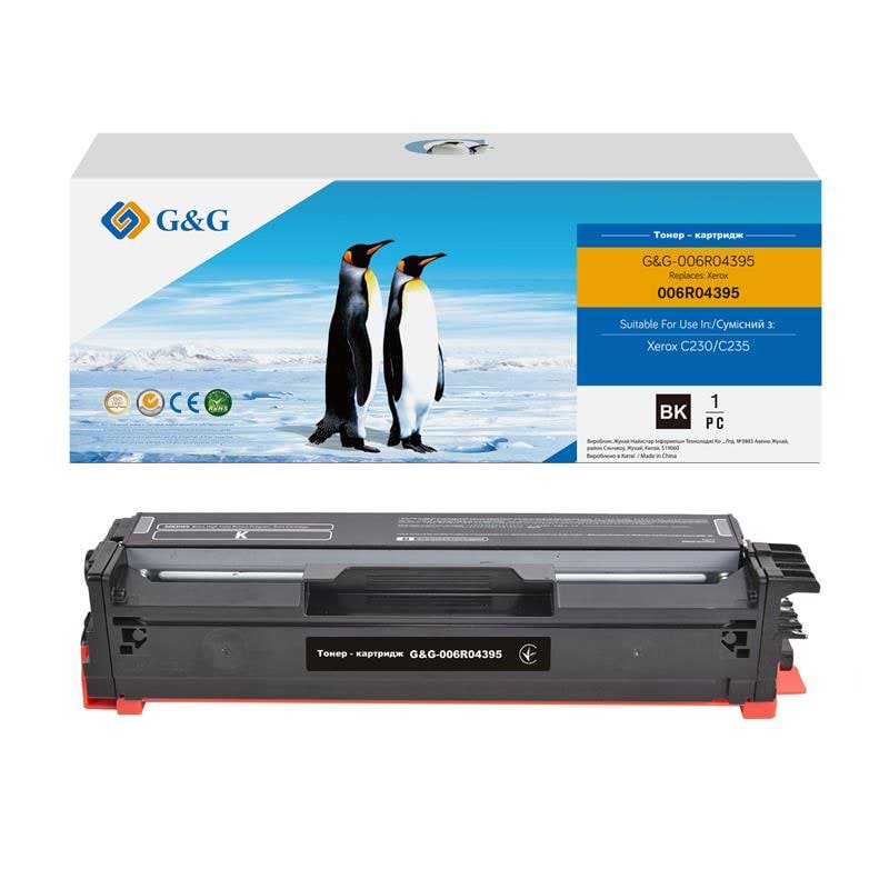 Картридж-тонер G&G for Xerox C230/C235 Black (G&G-006R04395)
